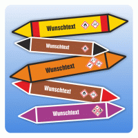 Rohrleitungskennzeichnung individuell Rohrleitungskennzeichnung individuell