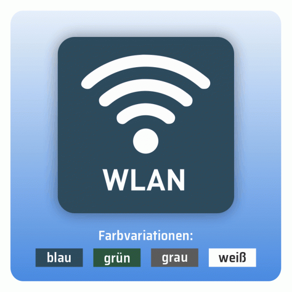 Aufkleber Bus und Bahn - WLAN