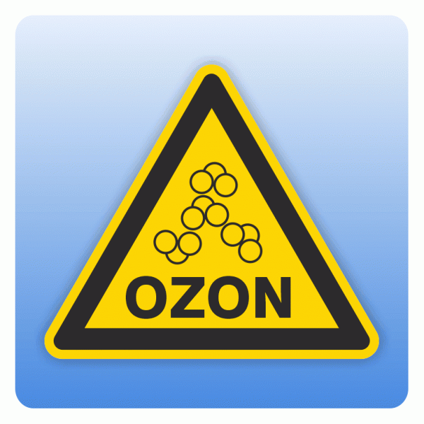 Warnzeichen Ozon