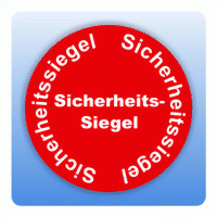 Sicherheitssiegel rund