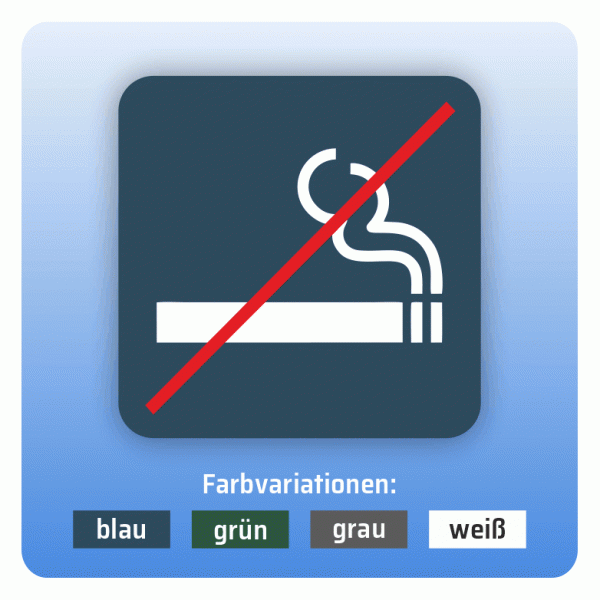 Aufkleber Bus und Bahn - Rauchen verboten