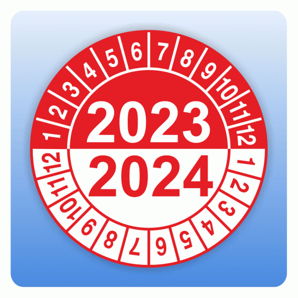 Prüfplakette 2023/2024
