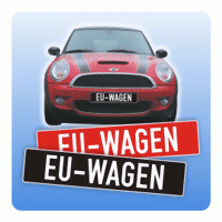 Kennzeicheneinleger "EU-Wagen"